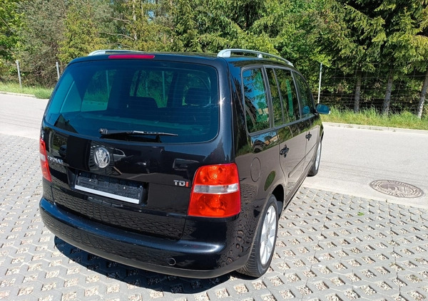 Volkswagen Touran cena 11600 przebieg: 293000, rok produkcji 2003 z Kościerzyna małe 154